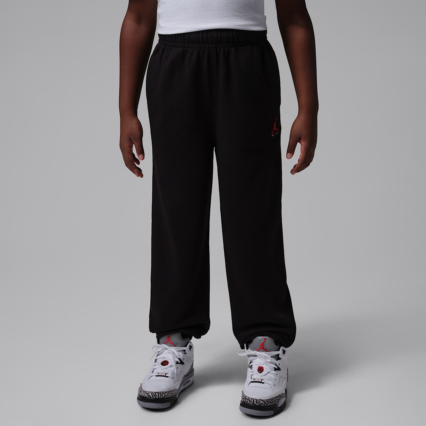 Jordan Big Kids' Brooklyn French Terry Joggers. Nike JP